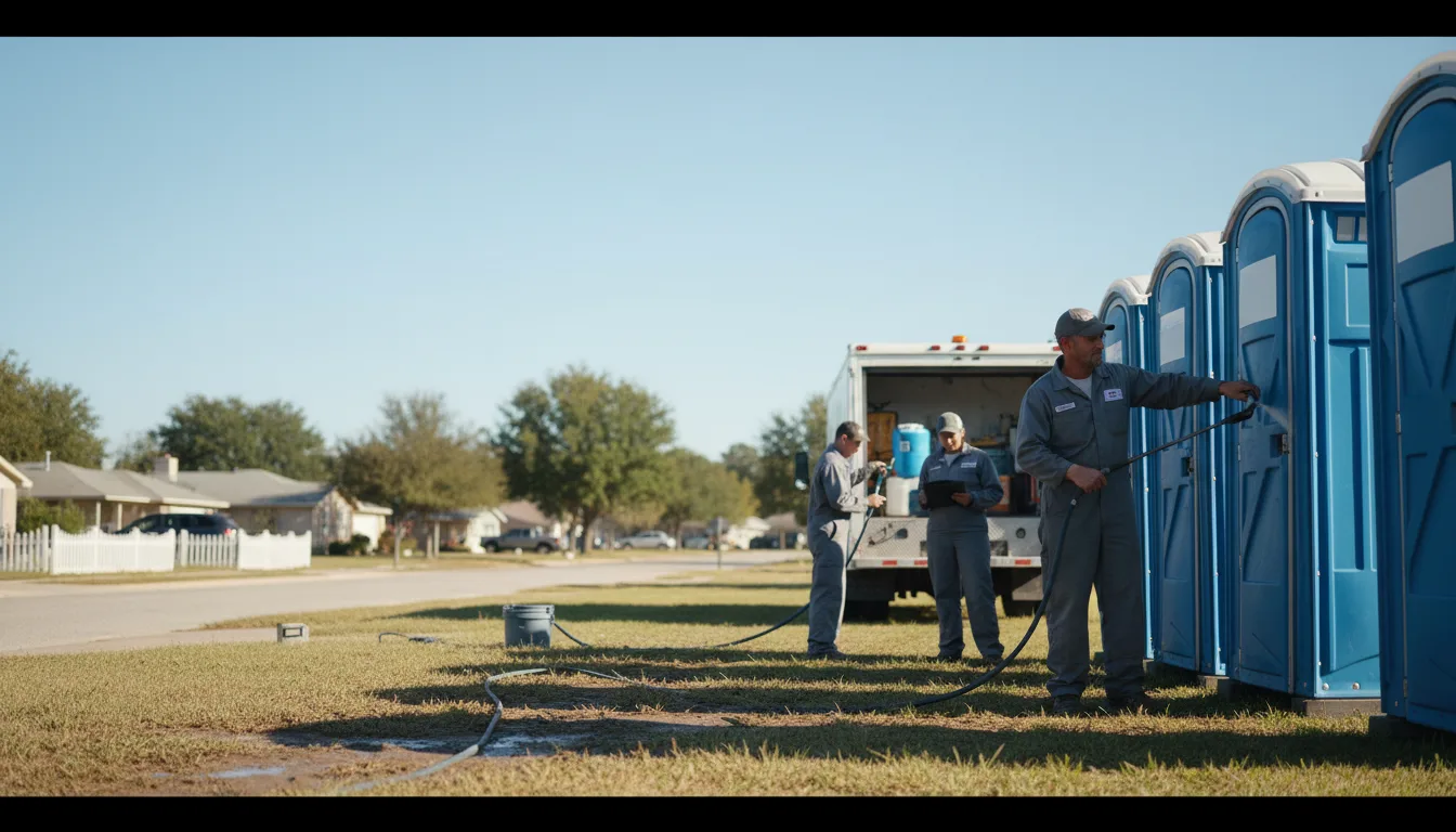 Long-Term Portable Toilet Rental in Pettigrew, AR near me